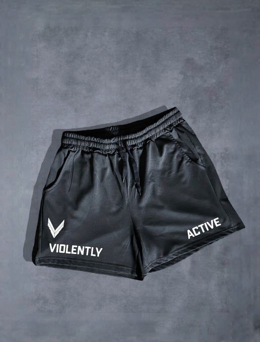 [Suffering is Optional] workout shorts